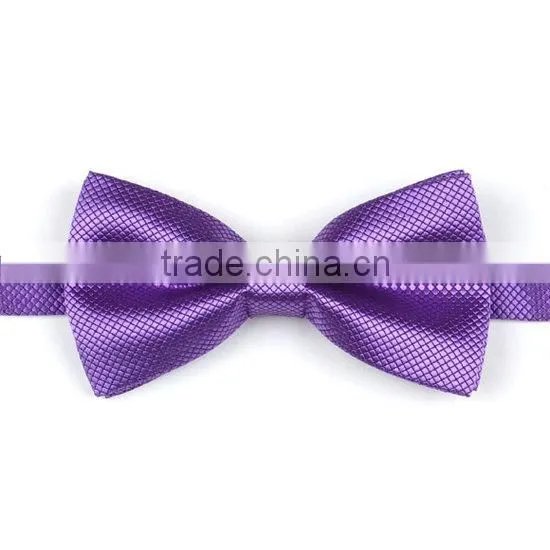100% silk knitted bow tie