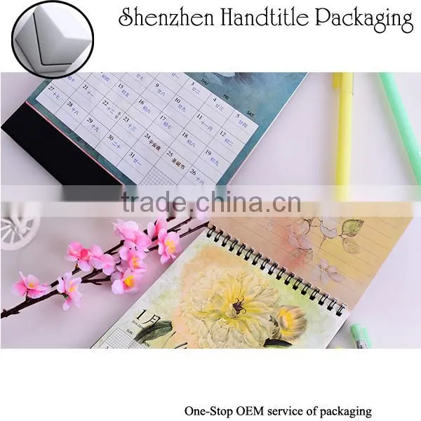 2015 New printing calendar rimming machine designs custom