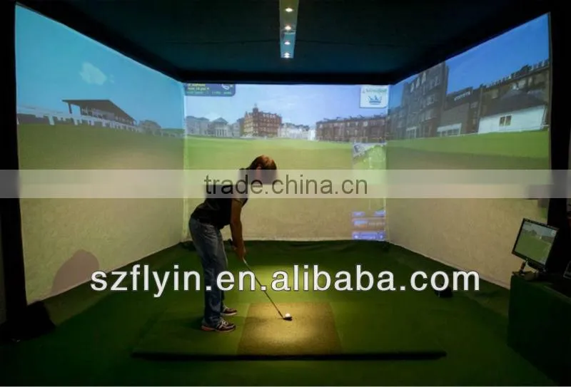 Samrt Wifi Outdoor use support edge blending for golf simulator ,Cinema,conferance 7000 ANSI Lumens Projector