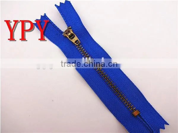 Normal teeth Metal Zipper for Women's Jeans