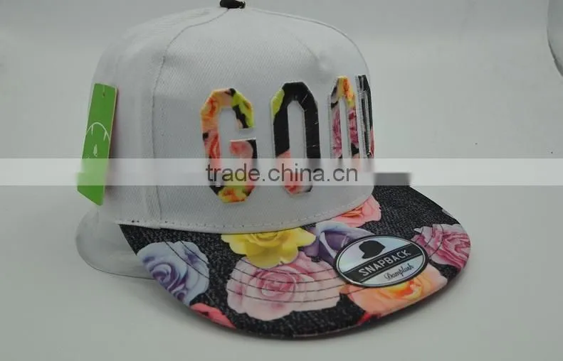 We Can Make Custom Snapbacks Cap Hat Flat Brim Hat With Own Factory 2016 new style 5950 cap