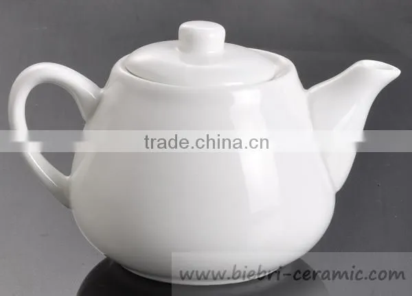 Ceramic Coffee And Tea Pots With Logo Decal Artwork Design Customized