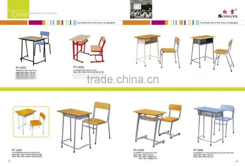 PT-308E Desk Top,Student Desk,Table,Platen