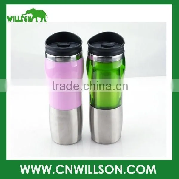 Custom 16oz Slim Stainless Steel thermo Tumbler