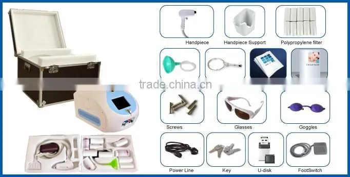 Alibaba top sales machines !! portable Italy pump germany bars 808nm diode laser hair removal machine