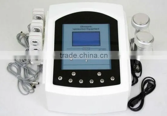 5 Treatment Head Cavitation Tripolar RF Vacuum Body Slimming Machine F019