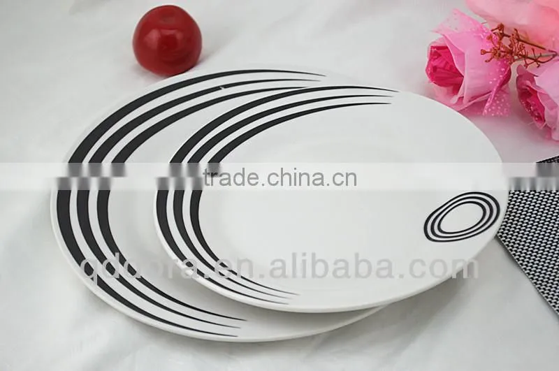 white ceramic plates bulk,restaurant dishes,set ceramic dishes.home plates dishes / plastic dish / fancy melamine