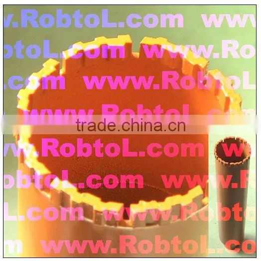 Whole Piece Heavy Duty Diamond Core Bits with Turbo Segments for fast Drilling Cured Concrete -- CBWD