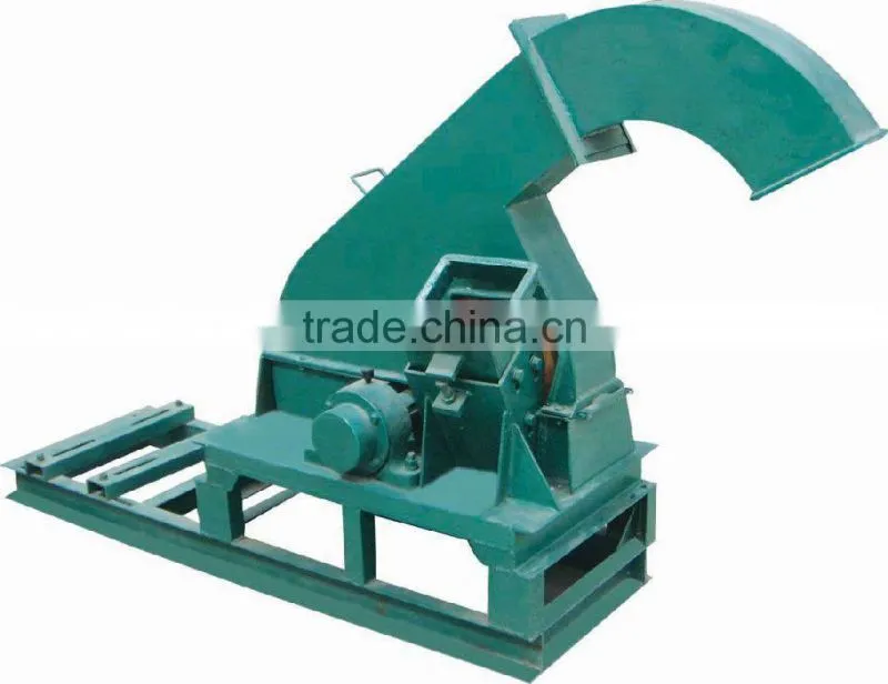 Timber Chipper machine in forest industry