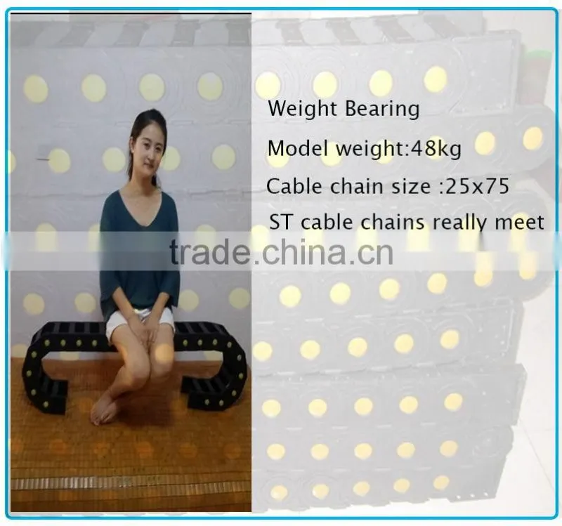 Discount Robots Industrial Plastic Conveyor Chain Cable Guard