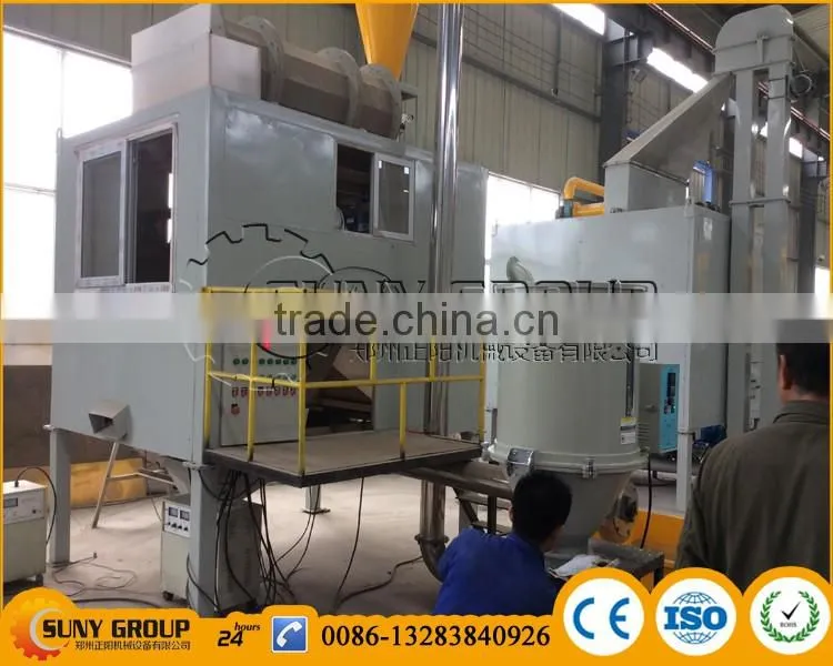 Full automatic mixed plastic electrostatic plastic separator