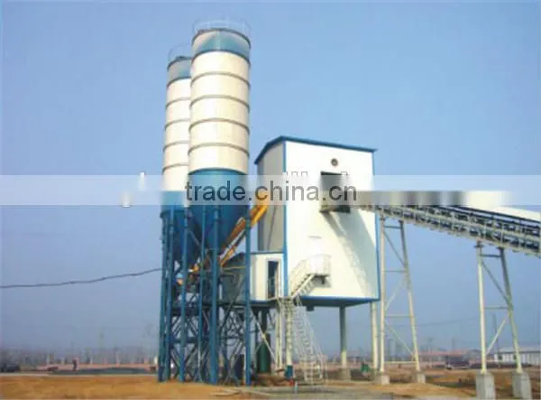 Alibaba best seller 50M3/h construction concrete mixer plant on sale