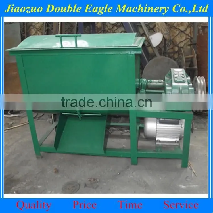 horizontal mixing machine for chickien feed/ horizontal cattle feed mixer with screw for sale