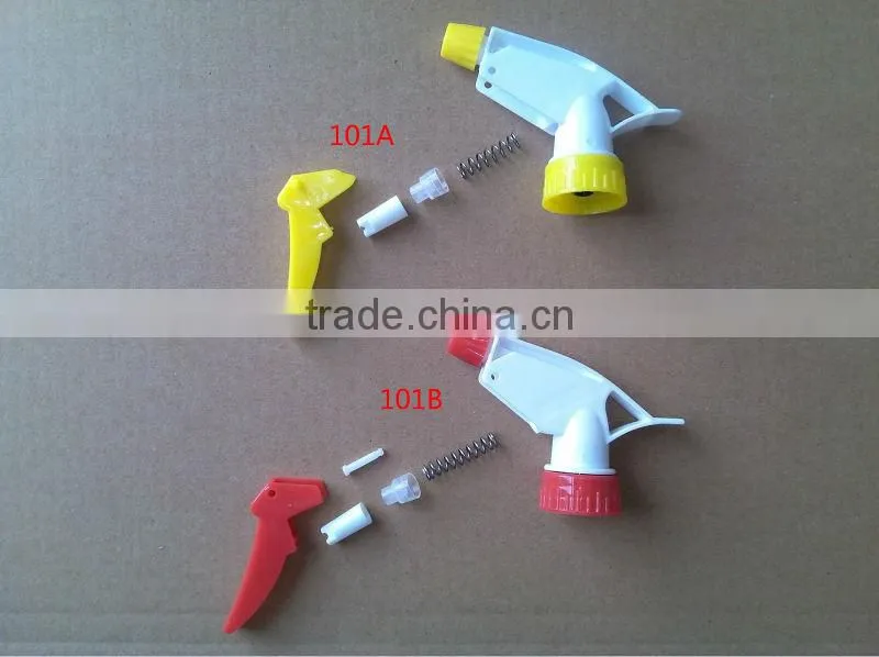 plastic trigger sprayer for bottles 120ml