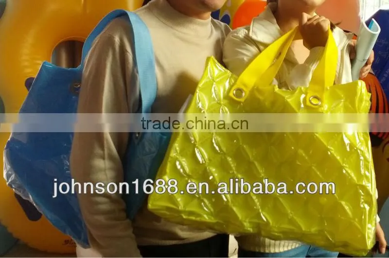 PVC book bag for children PVC inflatalble bag beach-bag
