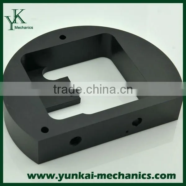 Black POM plastic parts cnc milling, high precision cnc milling parts, cnc milling