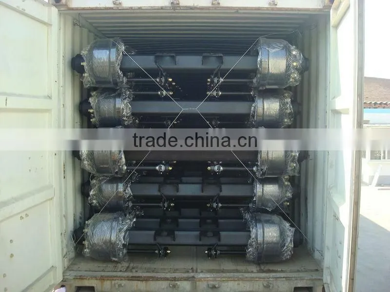 China Factory Truck Suspension Parts 16 Ton Axle