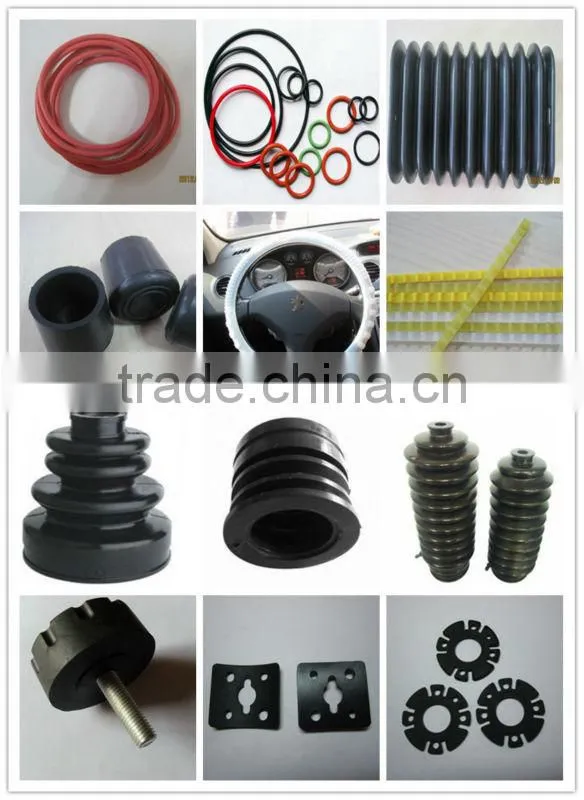 China manufacturer costomized rubber Mechanical parts