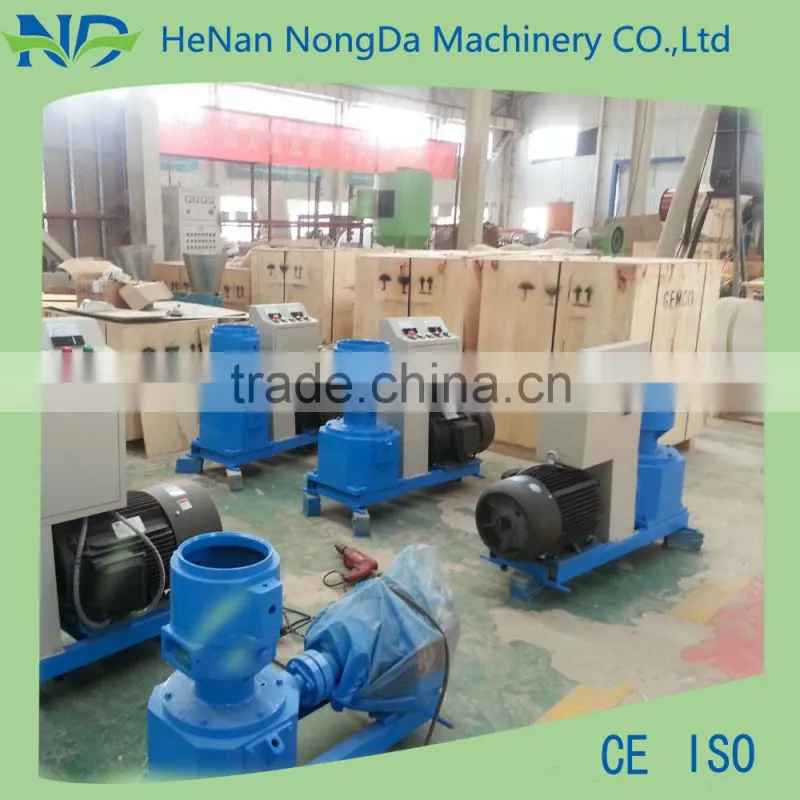 Hot selling poultry feed flat-mode pellet making machine