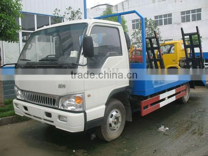 JAC Flat Bed Truck ,excavator transportation truck