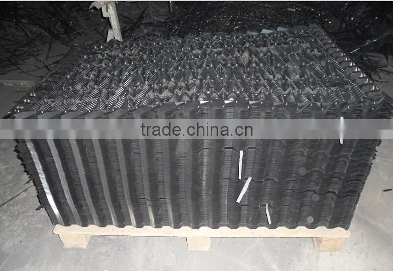 PVC cross-flow cooling tower filler/High quality cooling tower packing