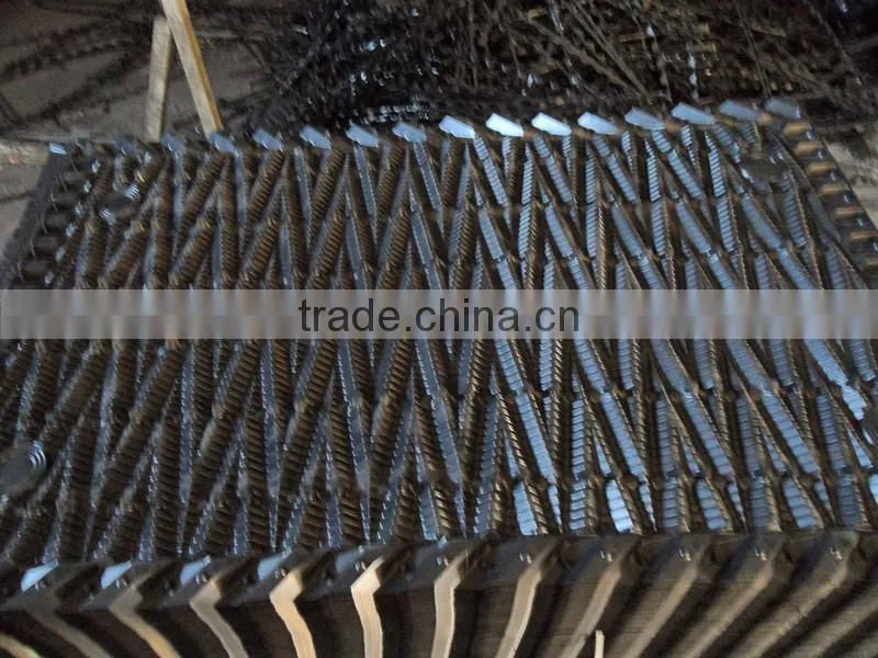 Factory price 900mm width*any length cross-flow cooling tower pvc filler