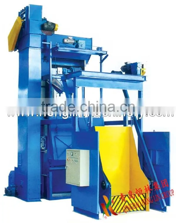 2017 best offer Car type shot blasting machine, free design