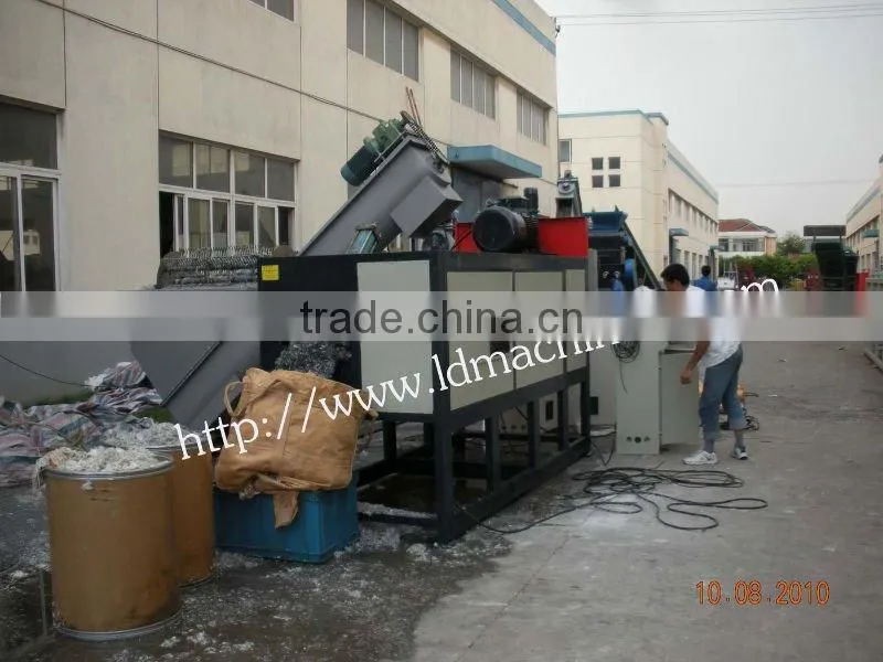 pp weave bags washing production line