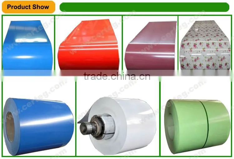 Prepainted Yellow colorfui Galvanized steel /coil PPGI Z275