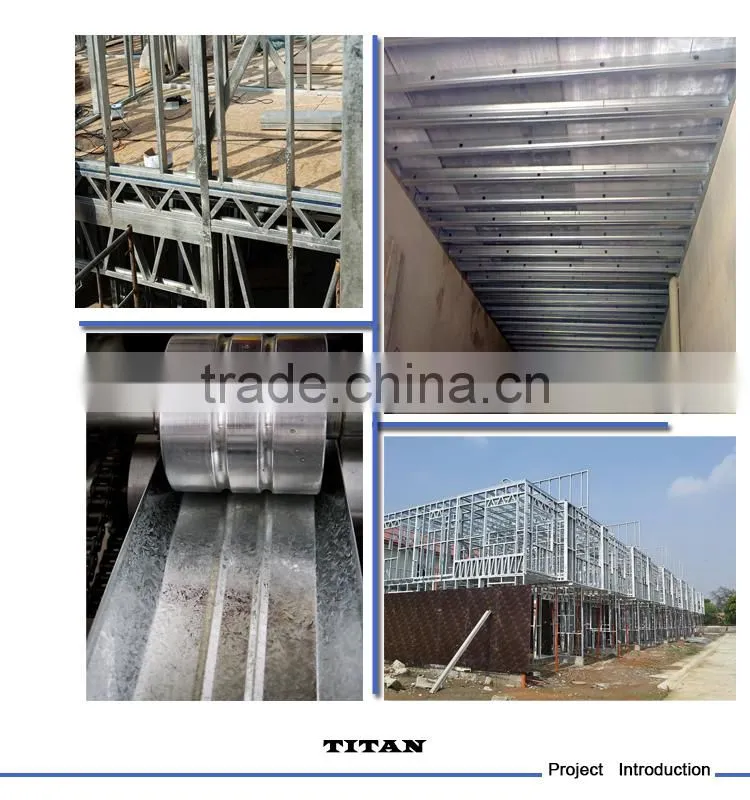 Low Cost Light Steel Prefabricated Community Housing