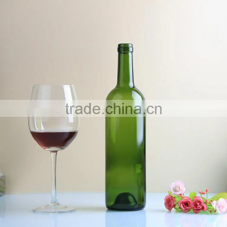 Alibaba hot products 750ml Manufacturers wholesale wine bottle glass