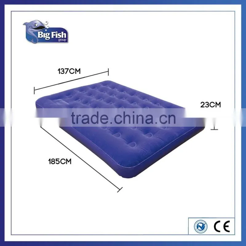Hot Sale High Quality Double Air Bed Inflatable Mattress For Travel and camping