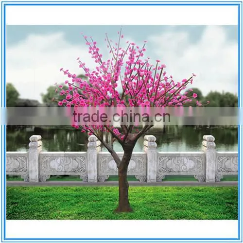 Artificial led peach blossom trees,artificial trees