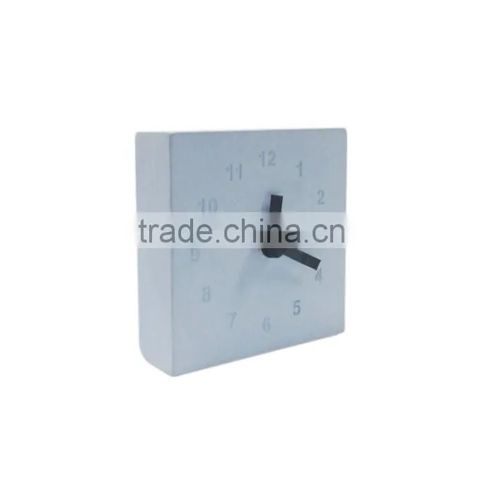 Home decoration custom concrete wall clock