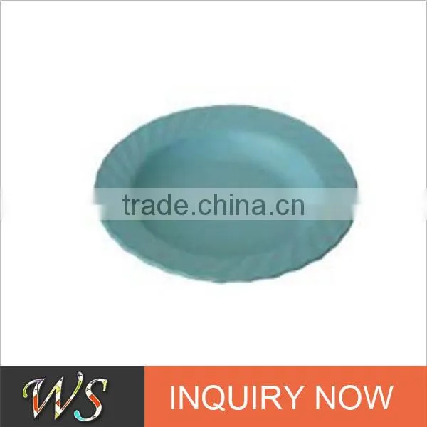 Eco Colorful Bamboo Pulp Round Plate