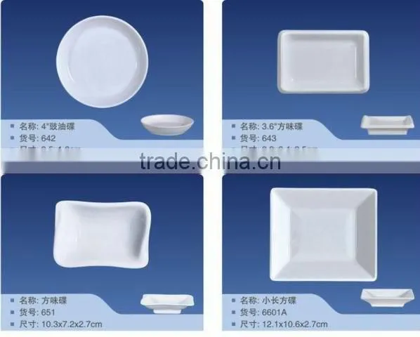12" Round Melamine Dinner Plate