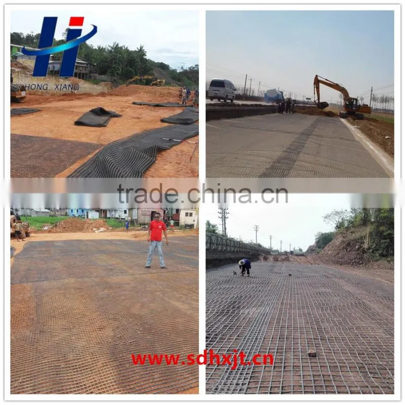 Plastic geogrid polyester geogrid