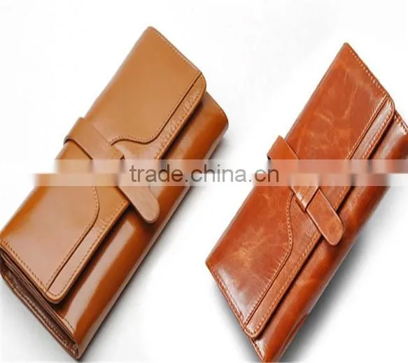 Custom many color woman's leather purse