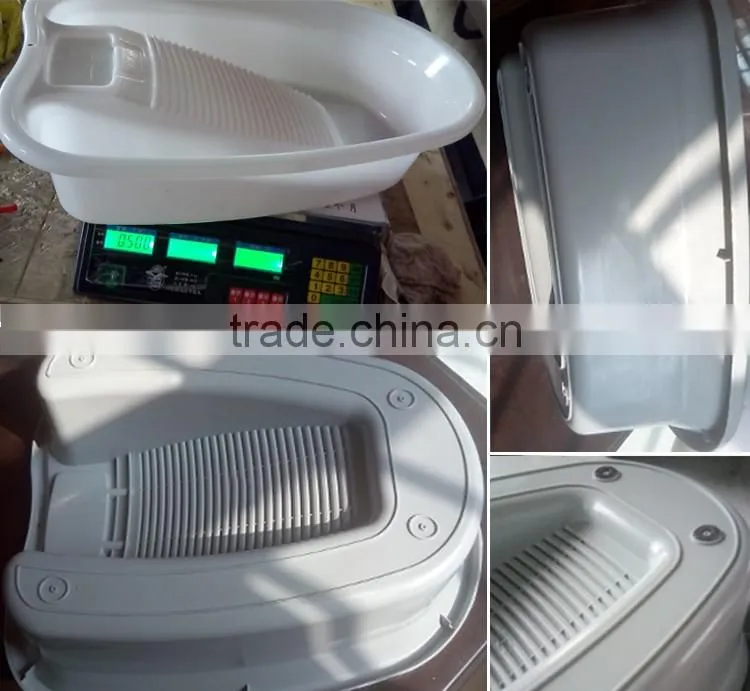 Custom laundry basin washboard hot runner plastic mold