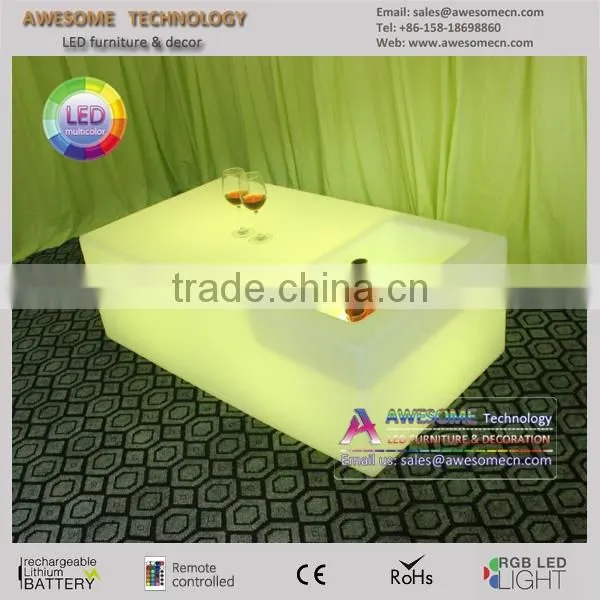 luminous coffee table / coffee tables with storage (TP120a)