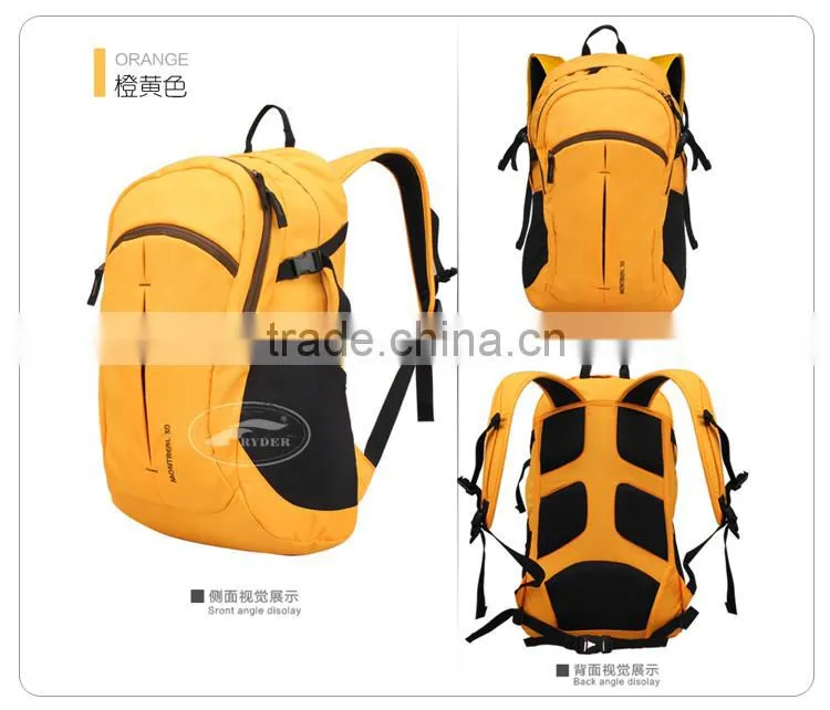 2017 Fashion Premium Quality Outdoor Hiking Lightweight Nylon Backpack Outdoor Hiking for Men