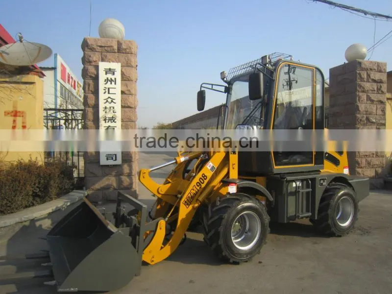 popular new 0.8t weifang radlader zl08/HZM908