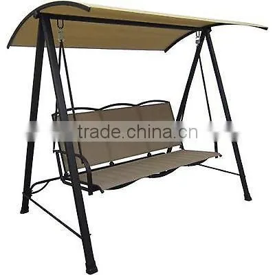 Customized garden swing chair outdoor beige chair for leisure for hot sale