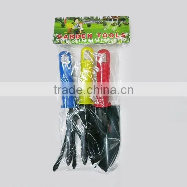 3PC Plastic Kids Garden Tools Set
