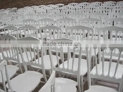 wedding wood napoleon chair restaurant dining chair