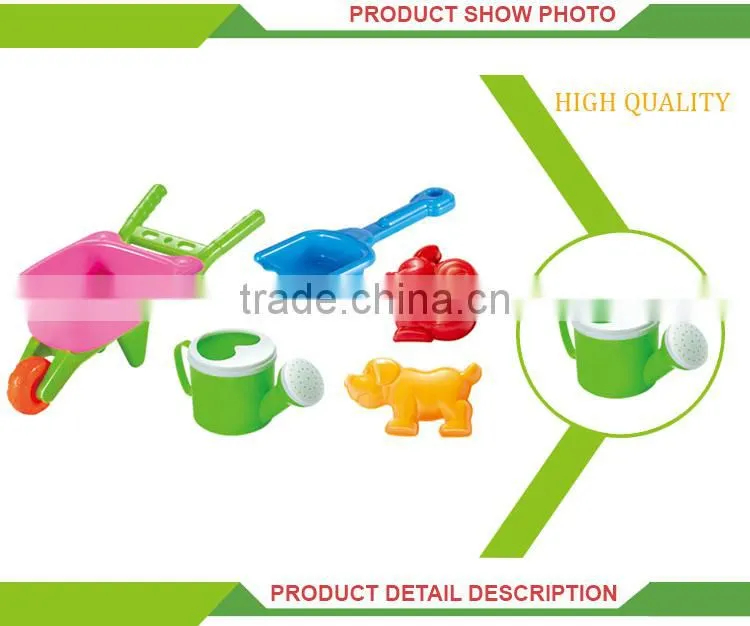 Wholesale plastic summer toy sand folding beach cart