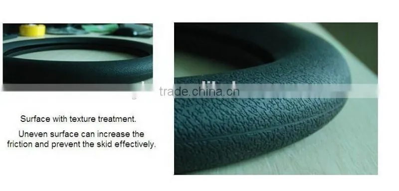 Hot sale custom durable car silicone steering wheel cover