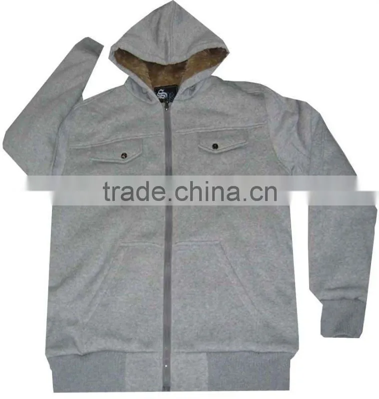 Hot design for men fur coat stock garment