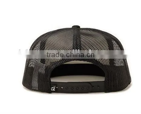 Design Your Own Screen Print Trucker Hat Wholesale Flat Brim Trucker Hat 5 Panel Custom Printed Mesh Trucker Hat