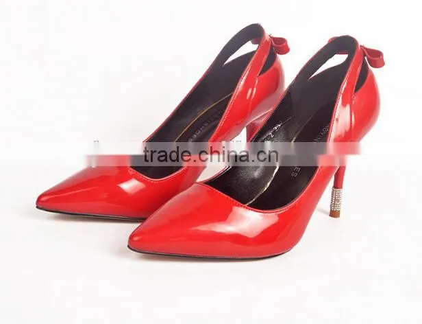 GZY overstock clearance female increasing high heel PU material stock cheap charming latest design 2017